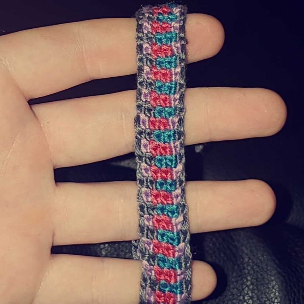 Hand braided bracelet
